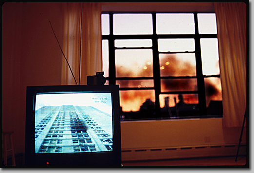 September 11. <br/>Out my window.