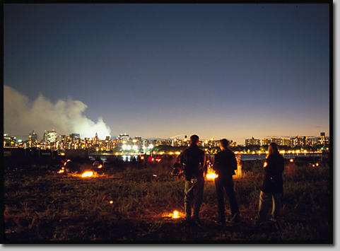 September 13. <br/>Candlelight service, Williamsburg, Brooklyn.