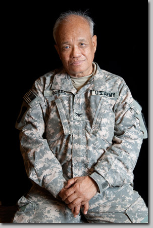 <em>Colonel Gomez had been in the reserves 20 years when he was sent retirement papers in 2001. He never sent them back. He was forcibly retired due to age in 2009, but requested, and was granted, an exemption. The normal tour of duty for a practicing physician in the reserves is 3-4 months. He's been in Afghanistan 17 months.</em><br/><br/>
Human beings have limitations. That, even if they feel that [the soldier] is very resilient, there comes a time when stress overcomes them... and so you have all these emotional reactions--depression, anxiety, irritability, sleeplessness, anger.