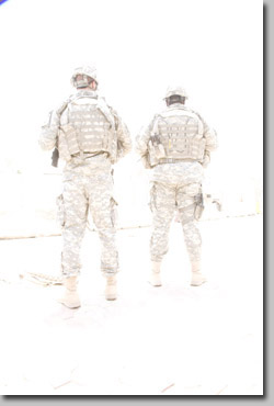 In the��summers of 2007 and 2008, I spent two months in Iraq embedded with the 2/69 Combined Arms Battalion. This is a group of approximately 500 soldiers whom��I'd��photographed and��interviewed for��over two years��(See��<em>Gray Land: Soldiers on War</em>). When I arrived at Forward Operating Base Rustamiyah on the eastern edge of Baghdad,��the battalion had been deployed for three months. This was the second deployment for over half of these soldiers, and the third deployment for many....